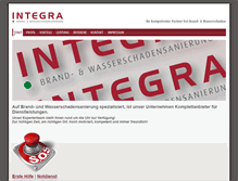 Tablet Screenshot of integra-sanierung.de
